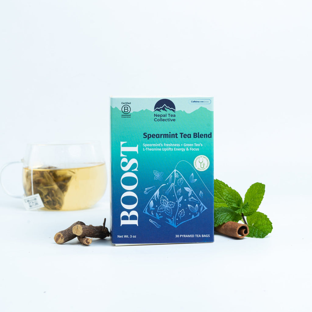 Boost (Spearmint Tea Blend) - Tea Bags (Set of 6) | Wholesale