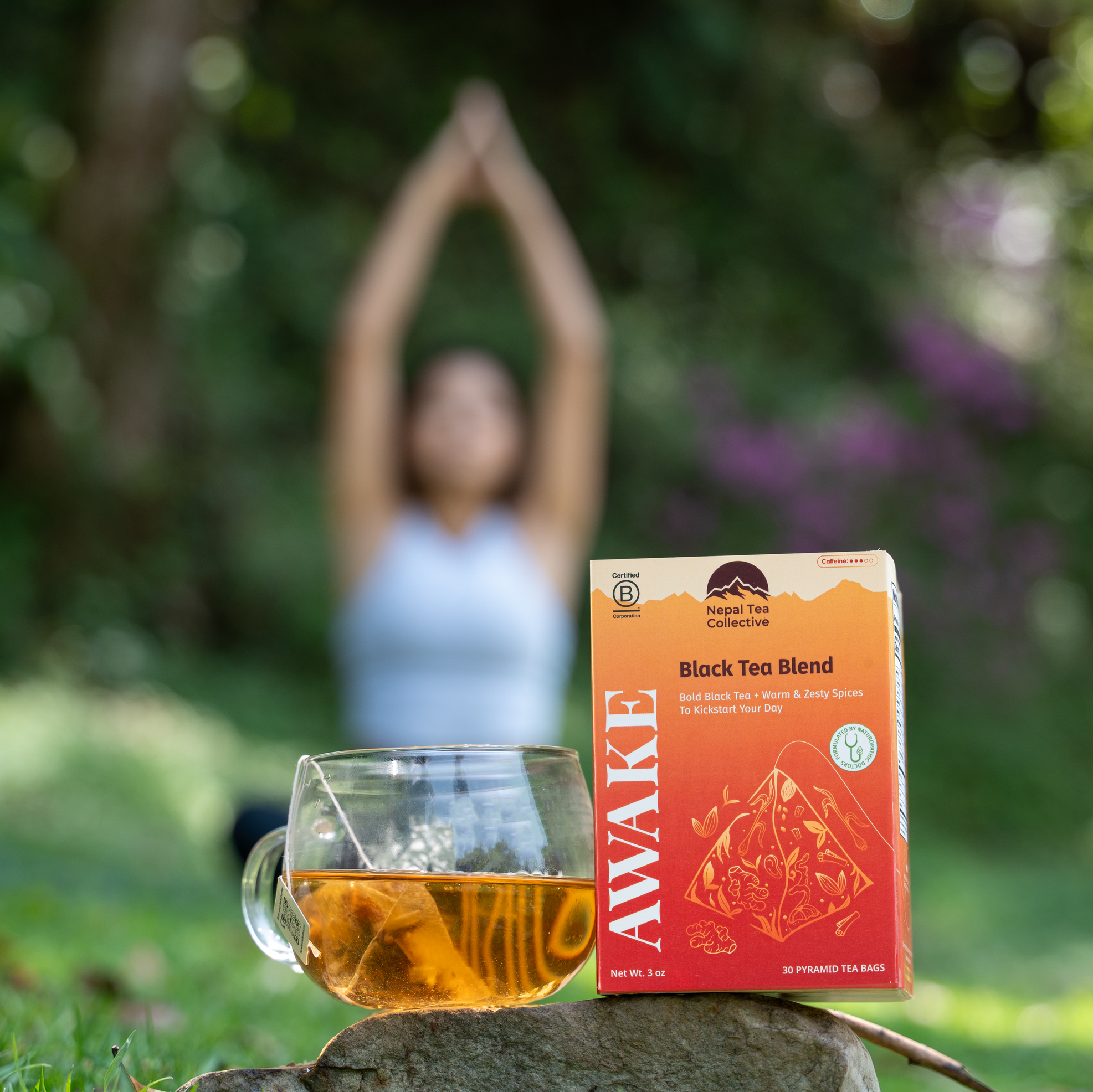 Awake (Black Tea Blend) - Tea Bags (Set of 6) | Wholesale