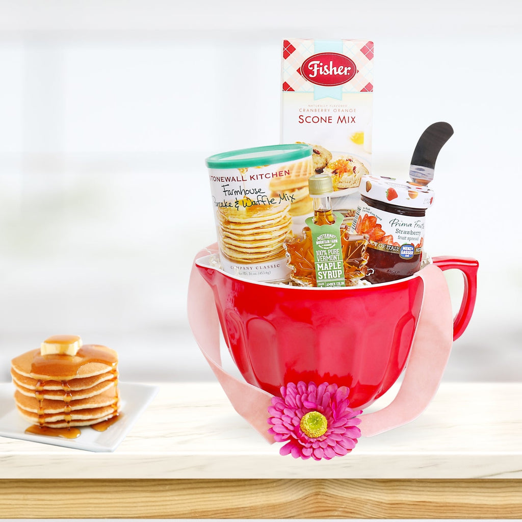 Homemade Morning Baking Gift Basket