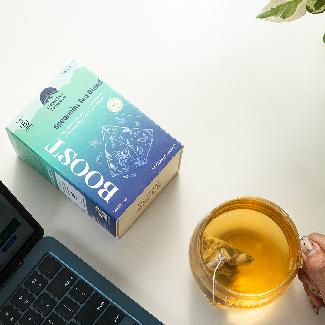 Boost (Spearmint Tea Blend) - Tea Bags (Set of 6) | Wholesale