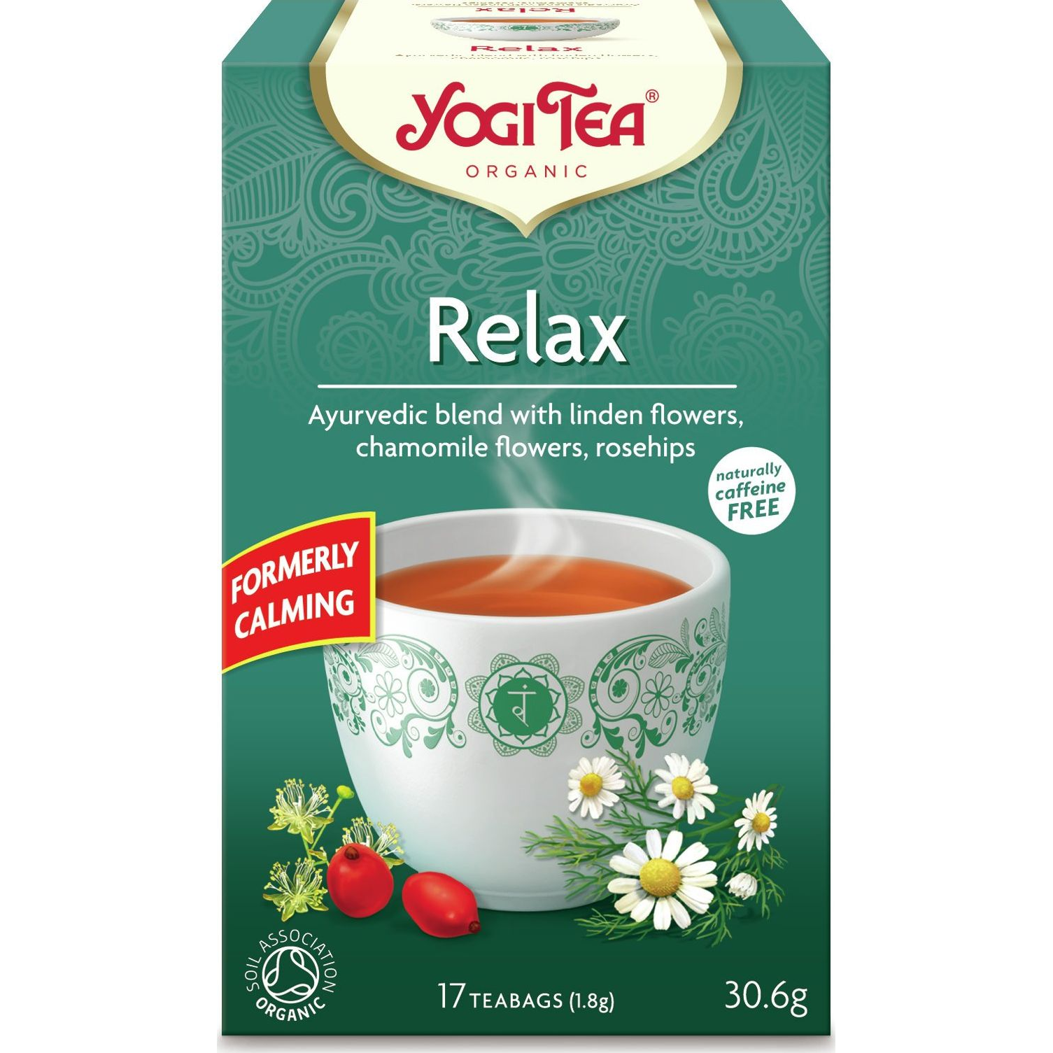 Yogi Tea® Relaxáló bio tea (17 filter)